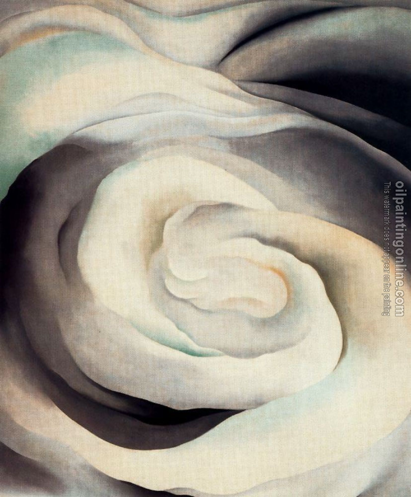 O Keeffe, Georgia - Abstraction white